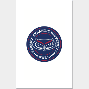 FAU - Owls Posters and Art